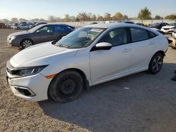 Salvage cars for sale at London, ON auction: 2020 Honda Civic LX