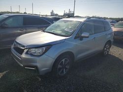 Salvage cars for sale at Riverview, FL auction: 2018 Subaru Forester 2.5I Premium