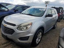 Salvage cars for sale at Riverview, FL auction: 2017 Chevrolet Equinox LS