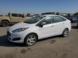 Buy Salvage Cars For Sale now at auction: 2015 Ford Fiesta SE