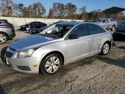 Salvage cars for sale at Spartanburg, SC auction: 2013 Chevrolet Cruze LS