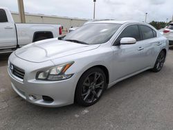 Salvage cars for sale at Riverview, FL auction: 2014 Nissan Maxima S