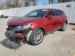 2016 Lincoln MKX Reserve en venta en Bridgeton, MO