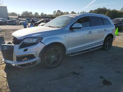 Salvage cars for sale at auction: 2013 Audi Q7 Prestige