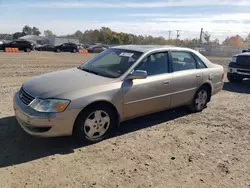 Salvage cars for sale at Hillsborough, NJ auction: 2004 Toyota Avalon XL