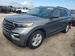 Salvage cars for sale at Riverview, FL auction: 2021 Ford Explorer XLT