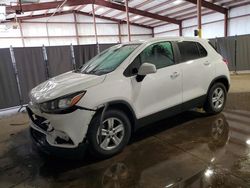 Salvage cars for sale at Pennsburg, PA auction: 2020 Chevrolet Trax LS