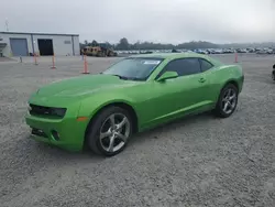 Chevrolet Camaro lt salvage cars for sale: 2012 Chevrolet Camaro LT