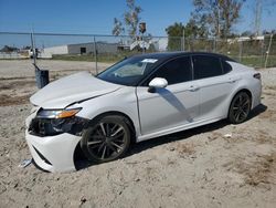 Salvage cars for sale at Savannah, GA auction: 2020 Toyota Camry XSE