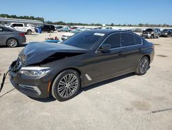 Salvage cars for sale at Harleyville, SC auction: 2019 BMW 540 I