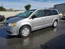 Salvage cars for sale at Colton, CA auction: 2014 Dodge Grand Caravan SE