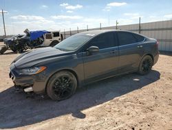 Salvage cars for sale at Andrews, TX auction: 2020 Ford Fusion SE