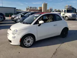 Salvage cars for sale at New Orleans, LA auction: 2015 Fiat 500 POP