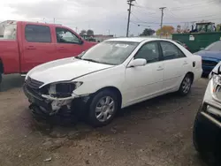 Salvage cars for sale at Chicago Heights, IL auction: 2003 Toyota Camry LE