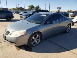 Salvage cars for sale at Oklahoma City, OK auction: 2007 Pontiac G6 GT