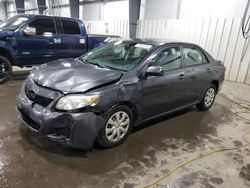 Toyota salvage cars for sale: 2009 Toyota Corolla Base