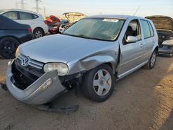 Volkswagen Golf GLS salvage cars for sale: 2002 Volkswagen Golf GLS