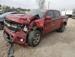 Chevrolet Colorado salvage cars for sale: 2018 Chevrolet Colorado Z71