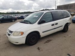 Salvage cars for sale at Fredericksburg, VA auction: 2005 Dodge Grand Caravan SE