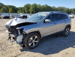 Salvage Cars with No Bids Yet For Sale at auction: 2019 Jeep Cherokee Limited