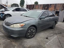 Toyota Camry le salvage cars for sale: 2002 Toyota Camry LE