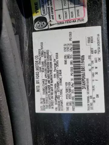 2011 Ford Fusion SE