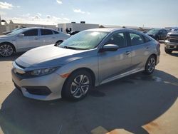 Honda salvage cars for sale: 2016 Honda Civic LX