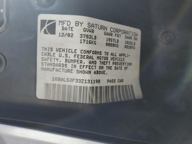 2003 Saturn Ion Level 3