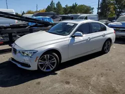 BMW salvage cars for sale: 2018 BMW 330 XI