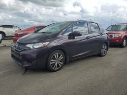 Salvage cars for sale at Riverview, FL auction: 2015 Honda FIT EX