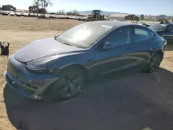 Salvage cars for sale at San Martin, CA auction: 2023 Tesla Model 3