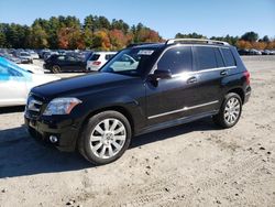 Salvage cars for sale at Mendon, MA auction: 2012 Mercedes-Benz GLK 350 4matic