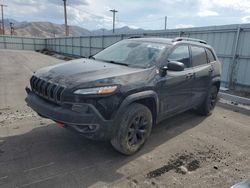 Carros salvage sin ofertas aún a la venta en subasta: 2017 Jeep Cherokee Trailhawk