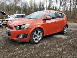 2012 Chevrolet Sonic LT en venta en Cookstown, ON