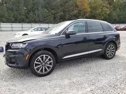 Salvage cars for sale at Ellenwood, GA auction: 2017 Audi Q7 Premium Plus