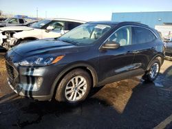 Salvage cars for sale at Woodhaven, MI auction: 2022 Ford Escape SE