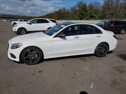 Salvage cars for sale from Copart Brookhaven, NY: 2017 Mercedes-Benz C 300 4matic