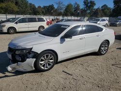 Chevrolet salvage cars for sale: 2016 Chevrolet Impala LT