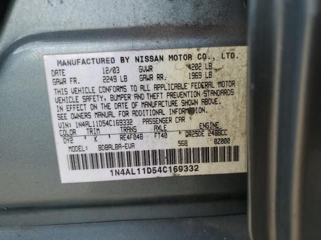 2004 Nissan Altima Base