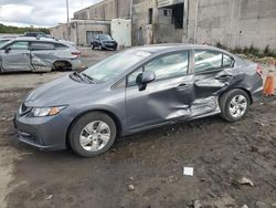 Vehiculos salvage en venta de Copart Fredericksburg, VA: 2013 Honda Civic LX