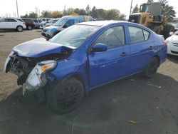 Salvage cars for sale at Denver, CO auction: 2017 Nissan Versa S