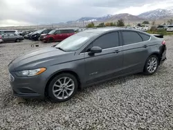 Salvage cars for sale at auction: 2017 Ford Fusion SE Hybrid