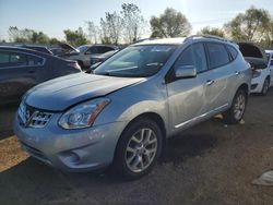 Salvage cars for sale at Elgin, IL auction: 2011 Nissan Rogue S