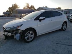 Chevrolet Cruze lt salvage cars for sale: 2017 Chevrolet Cruze LT