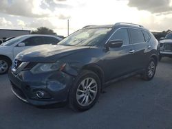 Nissan salvage cars for sale: 2015 Nissan Rogue S