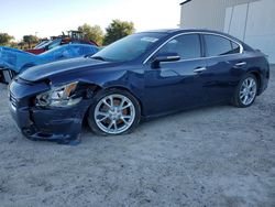 Salvage cars for sale at Tifton, GA auction: 2014 Nissan Maxima S