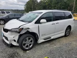 Toyota Sienna salvage cars for sale: 2014 Toyota Sienna Sport