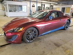 Salvage cars for sale at Wheeling, IL auction: 2013 Maserati Granturismo S