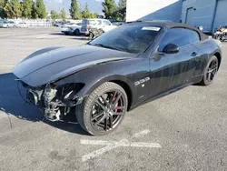 Maserati Granturismo s salvage cars for sale: 2018 Maserati Granturismo S