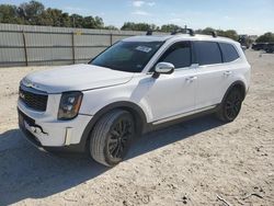 Salvage cars for sale at New Braunfels, TX auction: 2022 KIA Telluride SX